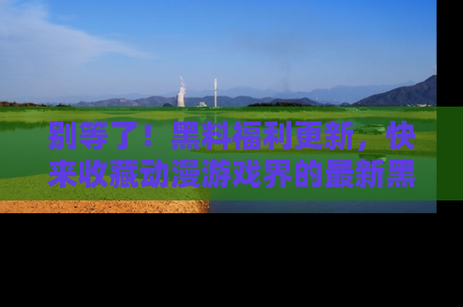别等了!黑料福利更新,快来收藏动漫游戏界的最新黑料吧!
