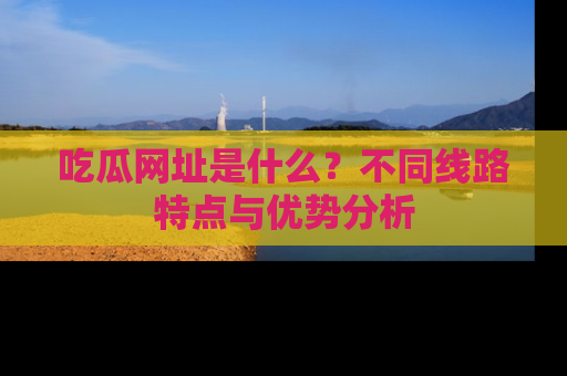 吃瓜网址是什么？不同线路特点与优势分析