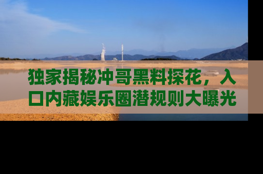 独家揭秘冲哥黑料探花，入口内藏娱乐圈潜规则大曝光