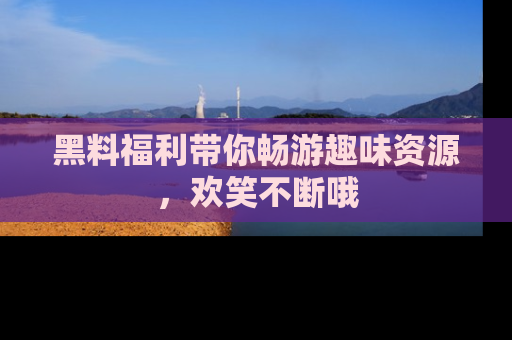 黑料福利带你畅游趣味资源，欢笑不断哦