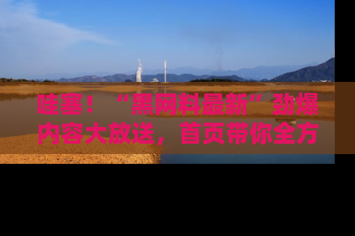 哇塞！“黑网料最新”劲爆内容大放送，首页带你全方位了解哦，小可爱们