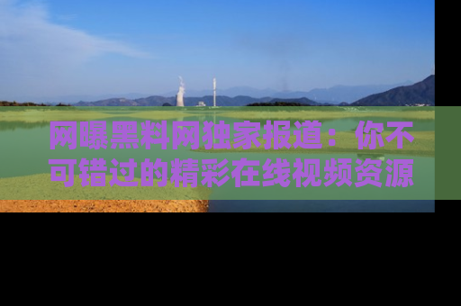 网曝黑料网独家报道：你不可错过的精彩在线视频资源推荐！