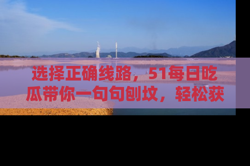 选择正确线路，51每日吃瓜带你一句句刨坟，轻松获取娱乐新资讯