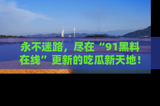永不迷路，尽在“91黑料在线”更新的吃瓜新天地！