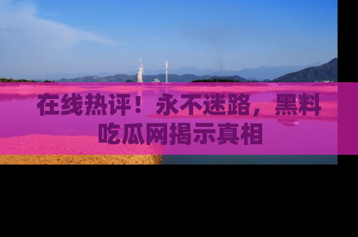 在线热评!永不迷路,黑料吃瓜网揭示真相