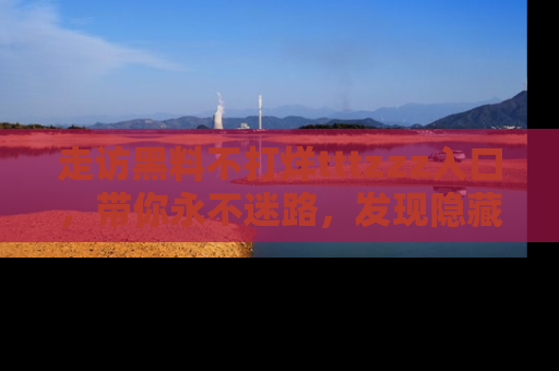 走访黑料不打烊tttzzz入口,带你永不迷路,发现隐藏的黑幕